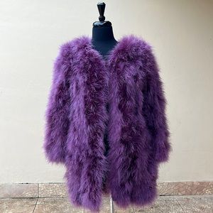 Ostrich Feather Coat
